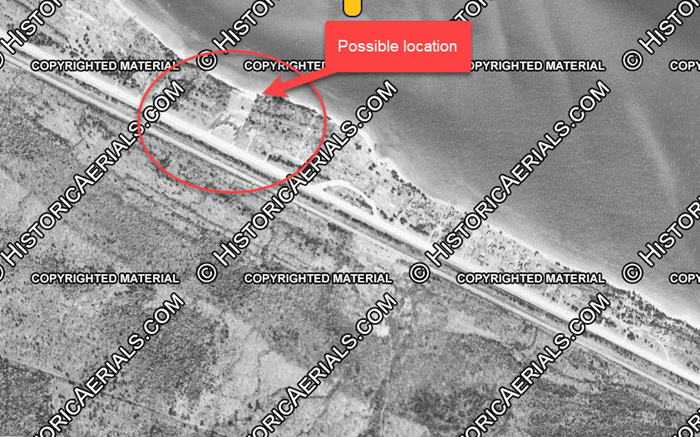 Birch Lodge Motel - 1954 Aerial (newer photo)